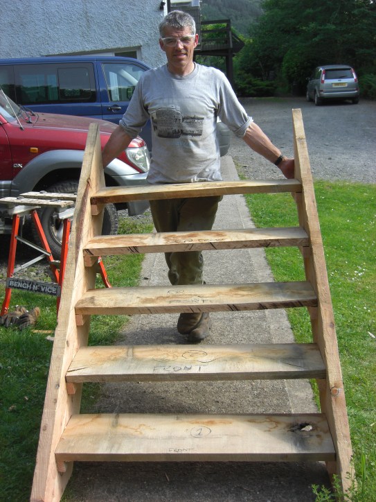Putting together the steps for the first time