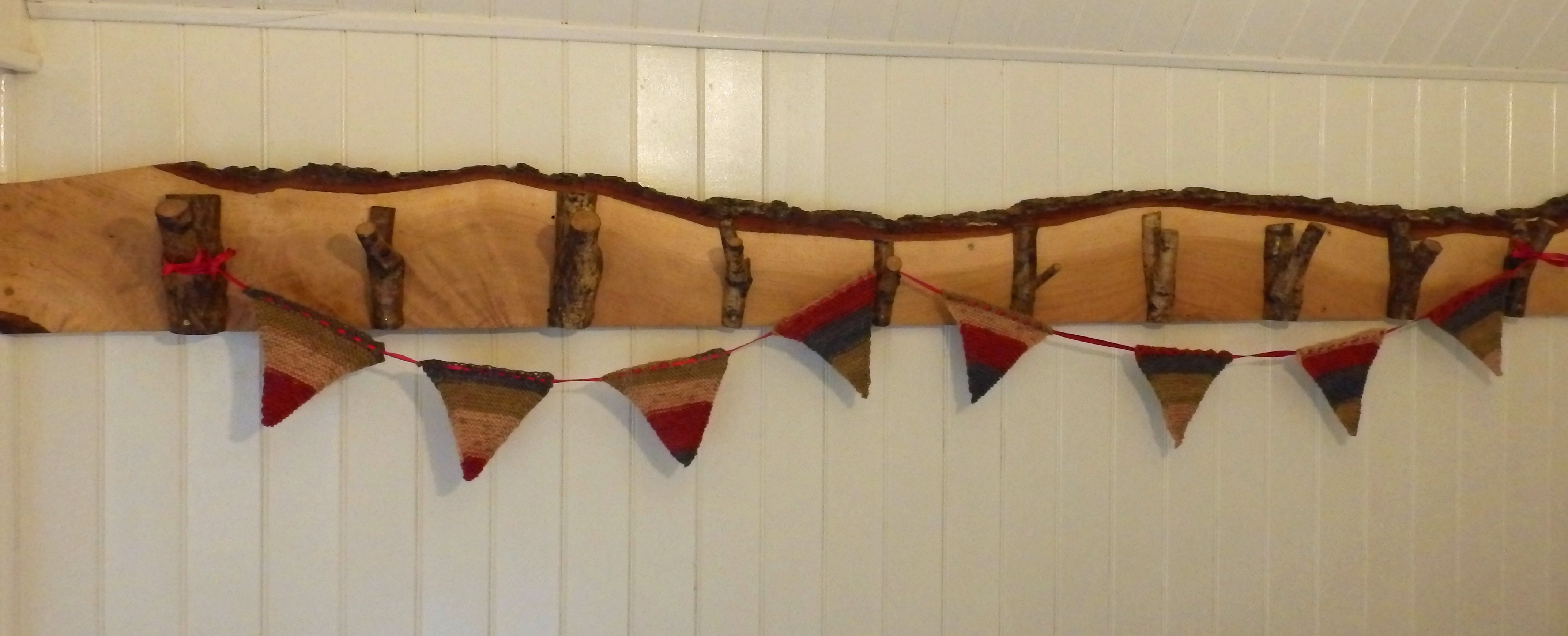 Bedroom hanging space