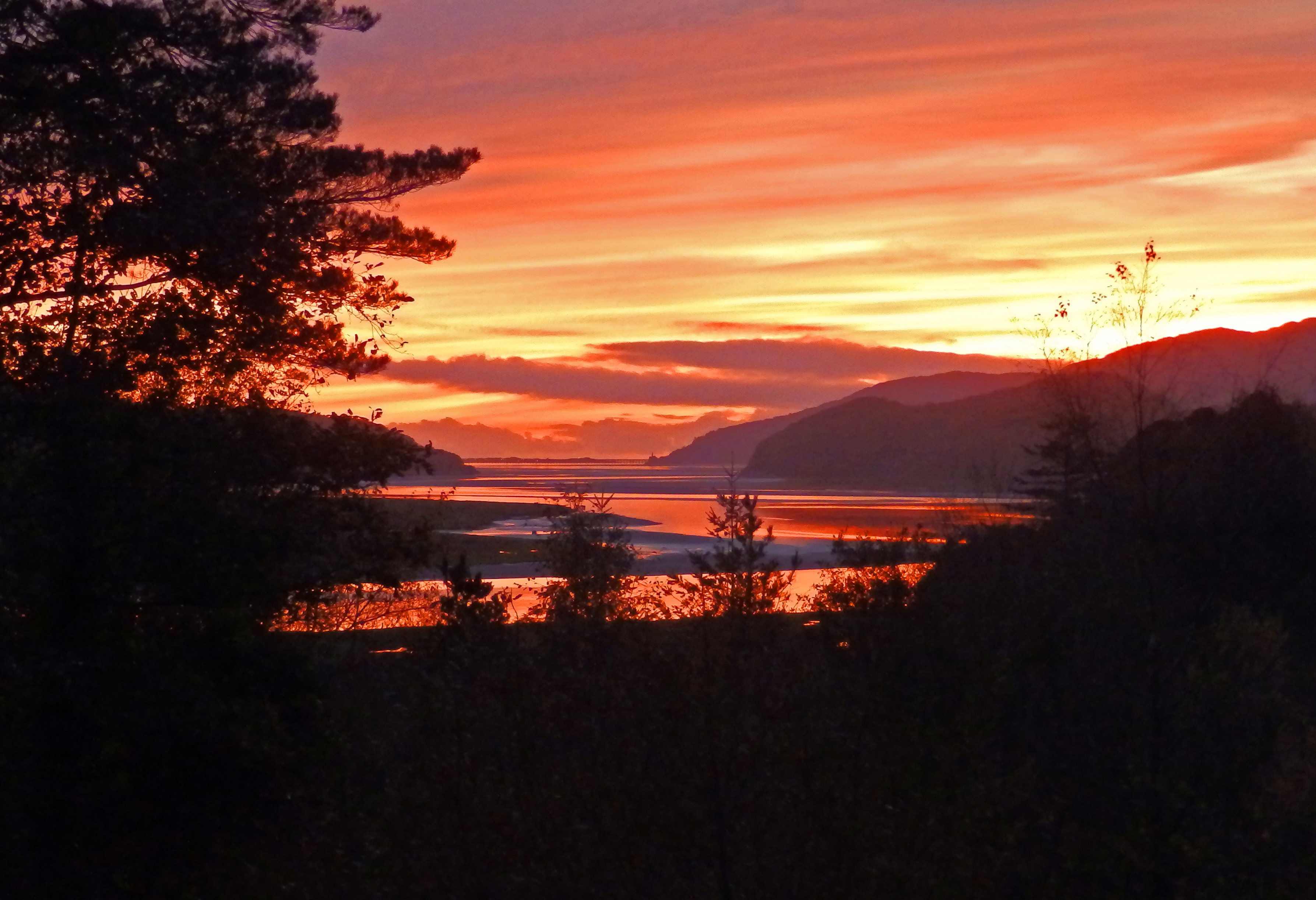 Sunset on the Mawddach Estuary
